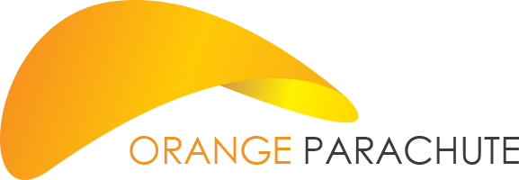 orange parachute pants